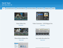Tablet Screenshot of david-team.com